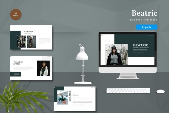 Beatric - Keynote Template: A Versatile Solution for Modern Presentations
