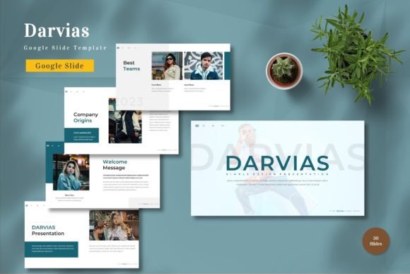 Darviae - Google Slide Template