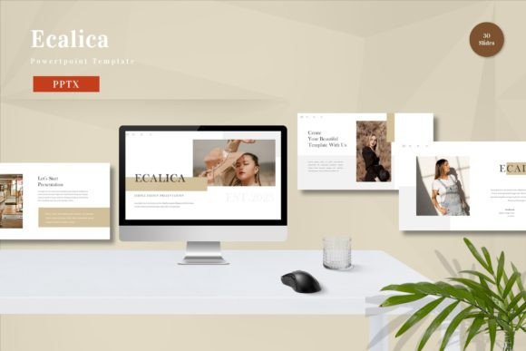 Ecalica - Powerpoint Template: A Strategic Tool for Professional Presentations