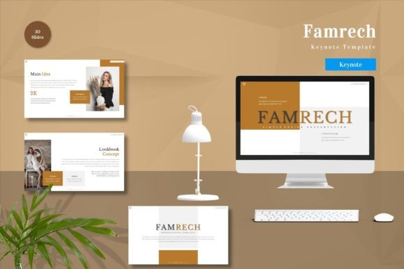 Famrech - Keynote Template: A Strategic Tool for Professional Presentations