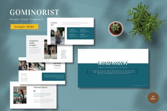 Gominorist - Google Slide Template