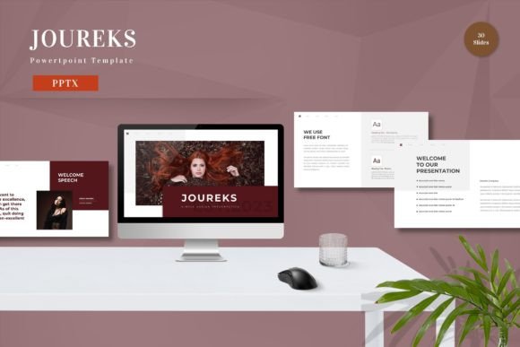 Joureks - Powerpoint Template: Elevating Your Visual Storytelling