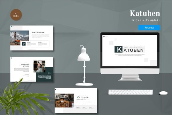 Katuben - Keynote Template for Professional Presentations