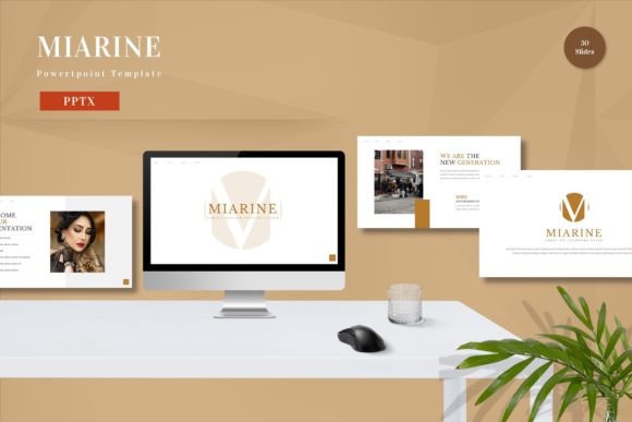 Miarine PowerPoint Template for Business