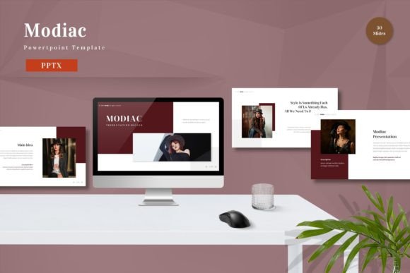 Modiac - Powerpoint Template for Professionals