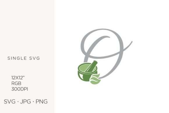 Unlocking Creative Potential with the Mortar and Pestle, Spice, and Letter O Vector Collection